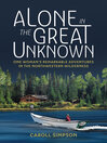 Cover image for Alone in the Great Unknown